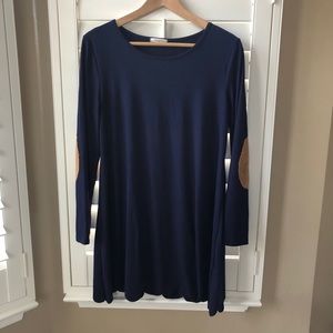 Navy blue dress